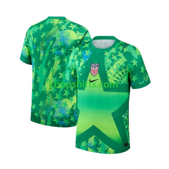 WK 2026 USA Doelman Tenue Heren Voetbalshirts Korte Mouwen
