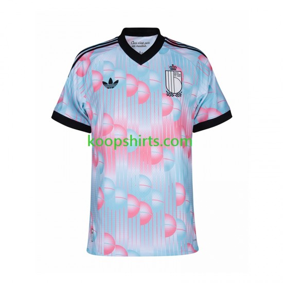 WK 2026 België Uit Tenue Heren Voetbalshirts Korte Mouwen