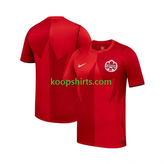 WK 2026 Canada Thuis Tenue Heren Voetbalshirts Korte Mouwen