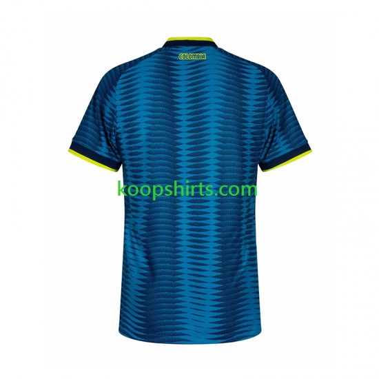 WK 2026 Colombia Uit Tenue Heren Voetbalshirts Korte Mouwen