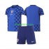 WK 2026 Kroatië Uit Tenue Kinder Voetbalshirts Korte Mouwen