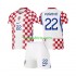 WK 2026 Kroatië Thuis Tenue Kinder Voetbalshirts Luka Vuskovic 22 Korte Mouwen