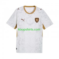 Tsjechië Uit Tenue Heren Voetbalshirts 2026 Korte Mouwen