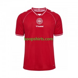 Denemarken Thuis Tenue Heren Voetbalshirts 2026 Korte Mouwen