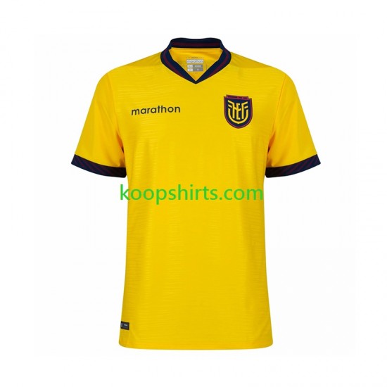 WK 2026 Ecuador Thuis Tenue Heren Voetbalshirts Korte Mouwen