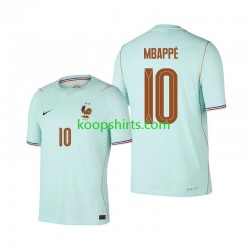 WK 2026 Frankrijk Uit Tenue Heren Voetbalshirts Kylian Mbappe 10 Korte Mouwen