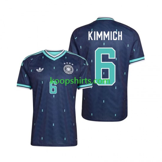 WK 2026 Duitsland Uit Tenue Heren Voetbalshirts Joshua Kimmich 6 Korte Mouwen