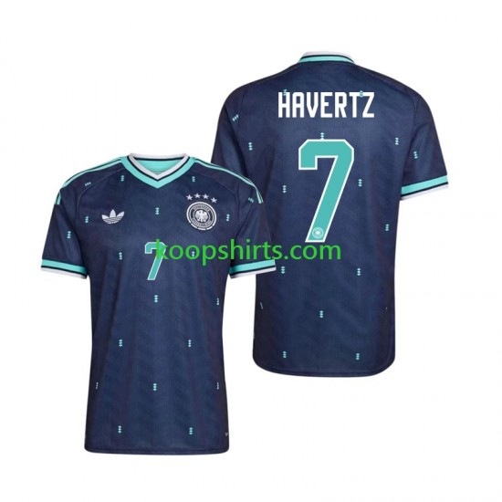 WK 2026 Duitsland Uit Tenue Heren Voetbalshirts Kai Havertz 7 Korte Mouwen