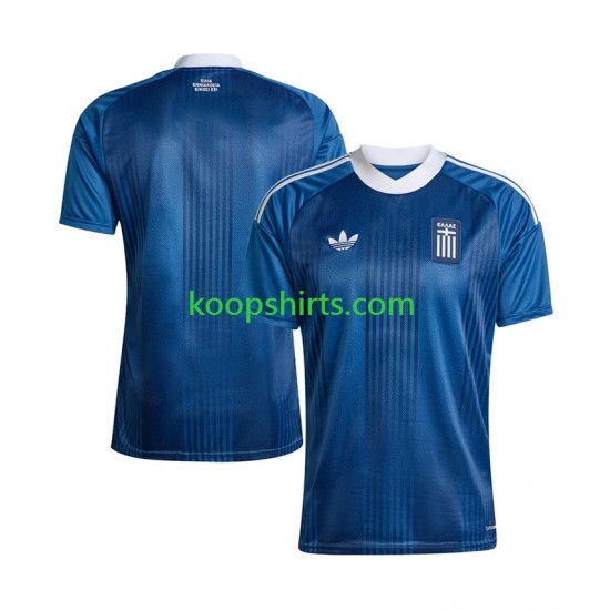 Griekenland Uit Tenue Heren Voetbalshirts 2026 Korte Mouwen