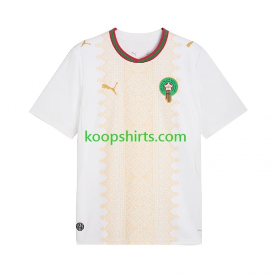 WK 2026 Marokko Uit Tenue Heren Voetbalshirts Korte Mouwen