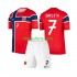 WK 2026 Noorwegen Thuis Tenue Kinder Voetbalshirts Alexander Sorloth 7 Korte Mouwen