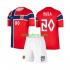 WK 2026 Noorwegen Thuis Tenue Kinder Voetbalshirts Antonio Nusa 20 Korte Mouwen
