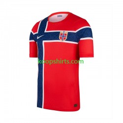 WK 2026 Noorwegen Thuis Tenue Heren Voetbalshirts Korte Mouwen