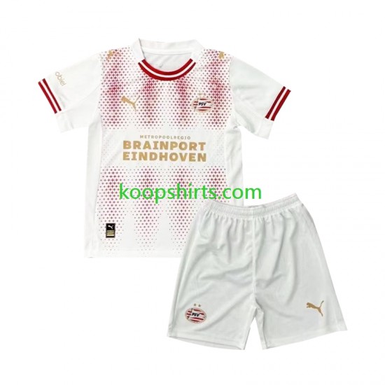 PSV Eindhoven Vierde Tenue Kinder Voetbalshirts Efteling 2025-2026 Korte Mouwen