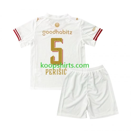 PSV Eindhoven Vierde Tenue Kinder Voetbalshirts Ivan Perisic 5 Efteling 2025-2026 Korte Mouwen