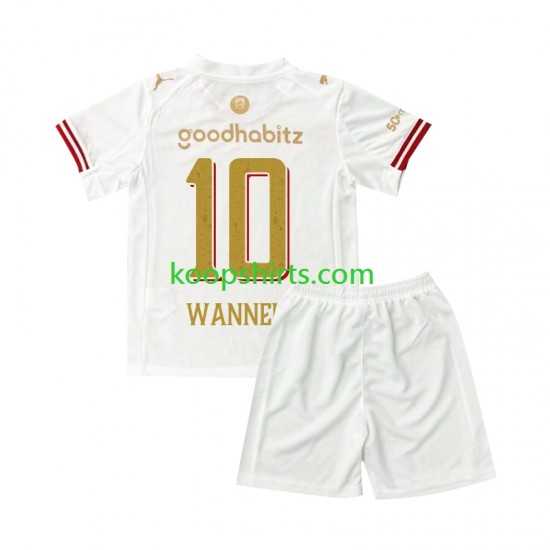 PSV Eindhoven Vierde Tenue Kinder Voetbalshirts Paul Wanner 10 Efteling 2025-2026 Korte Mouwen