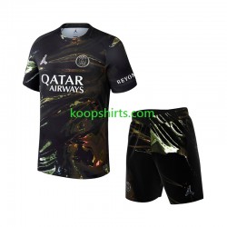 Paris Saint-Germain Vierde Tenue Kinder Voetbalshirts Night Edition 2025-2026 Korte Mouwen