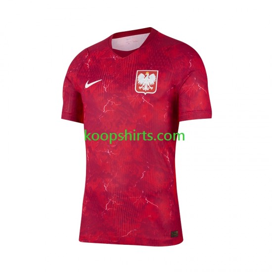 Polen Uit Tenue Heren Voetbalshirts 2026 2027 Korte Mouwen