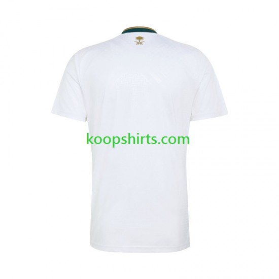 WK 2026 Saoedi-Arabië Uit Tenue Heren Voetbalshirts Korte Mouwen