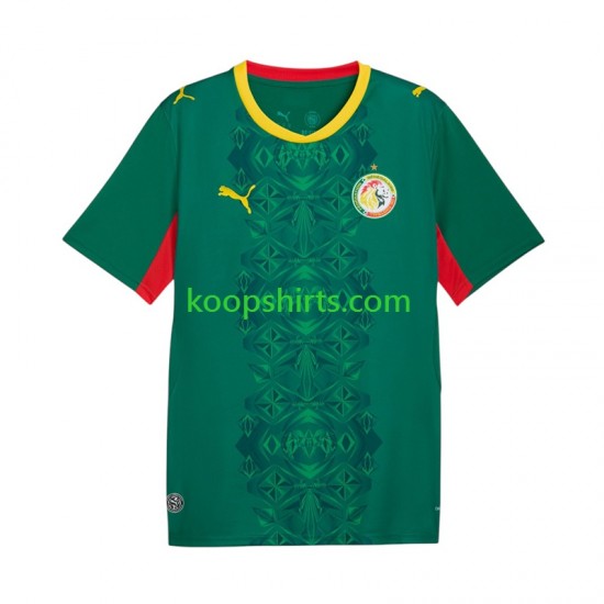 Senegal Uit Tenue Heren Voetbalshirts 2026 2027 Korte Mouwen