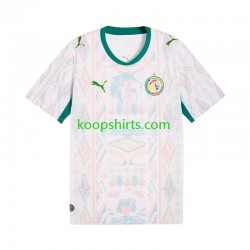 Senegal Thuis Tenue Heren Voetbalshirts 2026 2027 Korte Mouwen