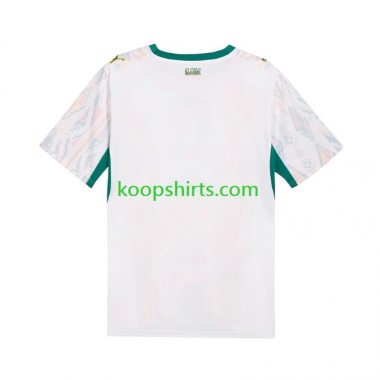 Senegal Thuis Tenue Heren Voetbalshirts 2026 2027 Korte Mouwen