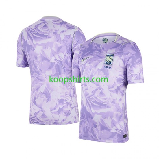 WK 2026 Zuid-Korea Uit Tenue Heren Voetbalshirts Korte Mouwen