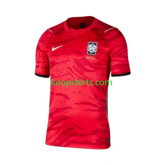 WK 2026 Zuid-Korea Thuis Tenue Heren Voetbalshirts Korte Mouwen