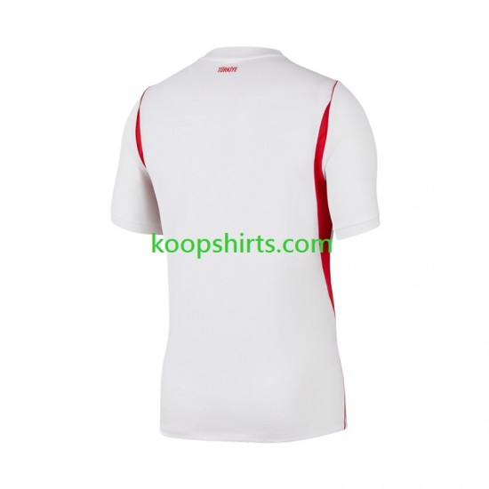 Turkije Uit Tenue Heren Voetbalshirts 2026 2027 Korte Mouwen