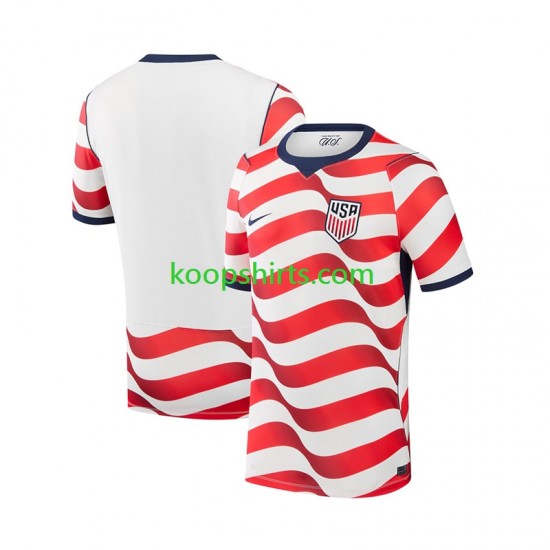 WK 2026 USA Thuis Tenue Heren Voetbalshirts Korte Mouwen