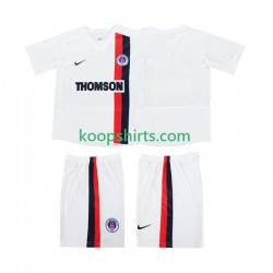 AC Milan Retro Uit Tenue Kinder Voetbalshirts 2002 2003 Korte Mouwen