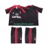AC Milan Retro Derde Tenue Kinder Voetbalshirts 2000 2001 Korte Mouwen