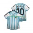 Argentinië Retro Thuis Tenue Heren Voetbalshirts RIQUELME 10 2006 Korte Mouwen