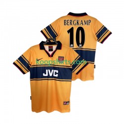Arsenal Retro Uit Tenue Heren Voetbalshirts BERGKAMP10 1997 1999 Korte Mouwen