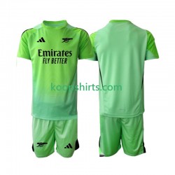 Arsenal Doelman Uit Tenue Kinder Voetbalshirts 2025-2026 Korte Mouwen