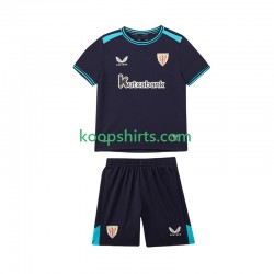 Athletic Bilbao Uit Tenue Kinder Voetbalshirts 2025-2026 Korte Mouwen