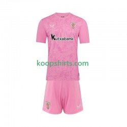Athletic Bilbao Doelman Uit Tenue Kinder Voetbalshirts 2025-2026 Korte Mouwen