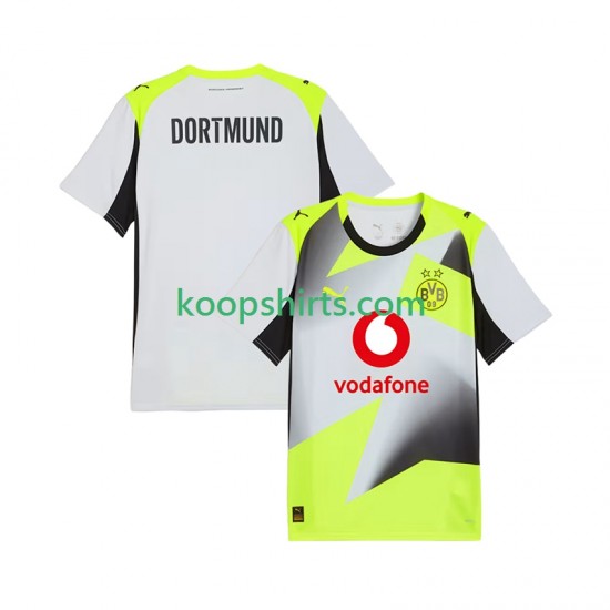 Borussia Dortmund Uit Tenue Heren Voetbalshirts 2025-2026 Korte Mouwen