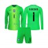 Brazilië Doelman Thuis Tenue Kinder Voetbalshirts Alisson Becker 1 2026 Lange Mouwen
