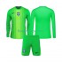Brazilië Doelman Thuis Tenue Kinder Voetbalshirts 2026 Lange Mouwen