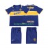 CA Boca Juniors Retro Thuis Tenue Kinder Voetbalshirts 1996 1997 Korte Mouwen