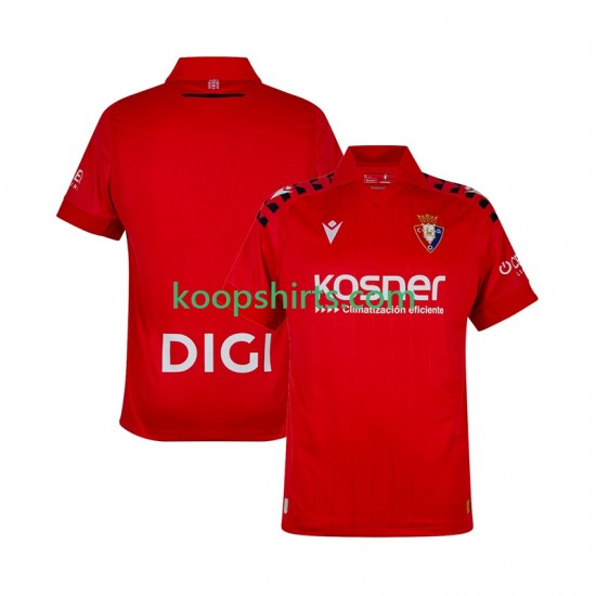 CA Osasuna Thuis Tenue Heren Voetbalshirts 2025-2026 Korte Mouwen