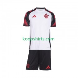 CR Flamengo Uit Tenue Kinder Voetbalshirts 2025-2026 Korte Mouwen