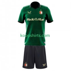 Feyenoord Rotterdam Vierde Tenue Kinder Voetbalshirts 2025-2026 Korte Mouwen