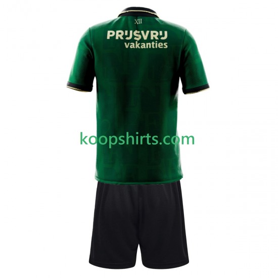 Feyenoord Rotterdam Vierde Tenue Kinder Voetbalshirts 2025-2026 Korte Mouwen