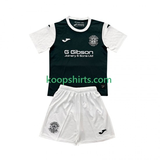 Hibernian Thuis Tenue Kinder Voetbalshirts 2025-2026 Korte Mouwen