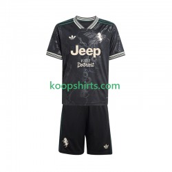 Juventus Derde Tenue Kinder Voetbalshirts 2025-2026 Korte Mouwen
