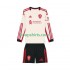 Liverpool Uit Tenue Kinder Voetbalshirts 2025-2026 Lange Mouwen