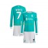 Liverpool Derde Tenue Kinder Voetbalshirts Florian Wirtz 7 2025-2026 Lange Mouwen