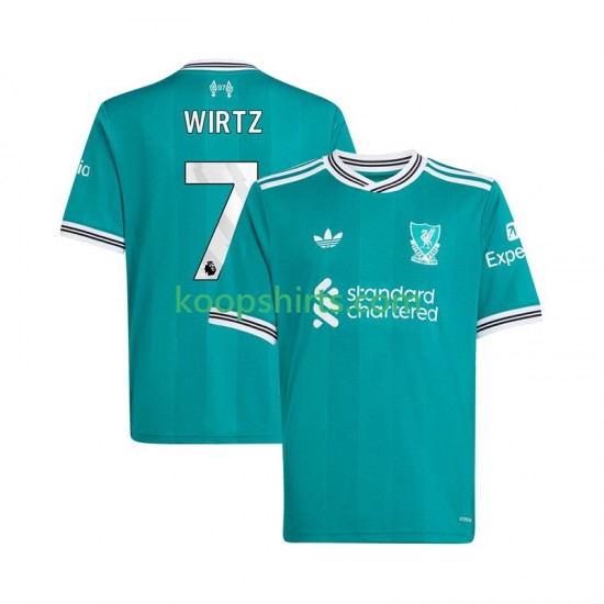 Liverpool Derde Tenue Heren Voetbalshirts Florian Wirtz 7 2025-2026 Korte Mouwen